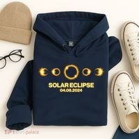 Solar Eclipse April 08 2024 Hoodie thumb 4