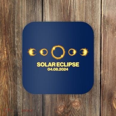 Solar Eclipse April 08 2024 Coaster