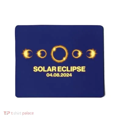 Solar Eclipse April 08 2024 Mousepad
