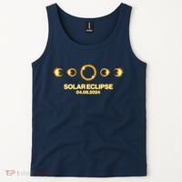 Solar Eclipse April 08 2024 Tank Top thumb 2