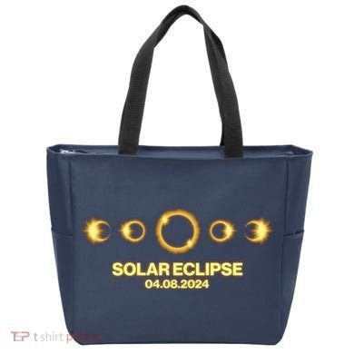 Solar Eclipse April 08 2024 Tote Bag