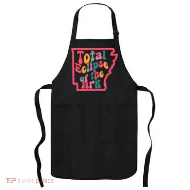 Solar Eclipse Arkansas Map Apron