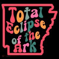 Solar Eclipse Arkansas Map Apron thumb 3