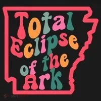 Solar Eclipse Arkansas Map Sweatshirt thumb 3