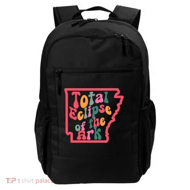 Solar Eclipse Arkansas Map Backpack