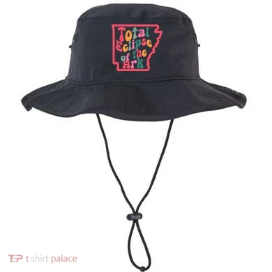 Solar Eclipse Arkansas Map Bucket Hat