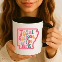 Solar Eclipse Arkansas Map Coffee Mug thumb 3