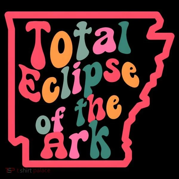 Solar Eclipse Arkansas Map Coffee Mug