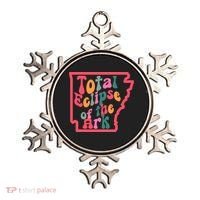 Solar Eclipse Arkansas Map Ornament thumb 0