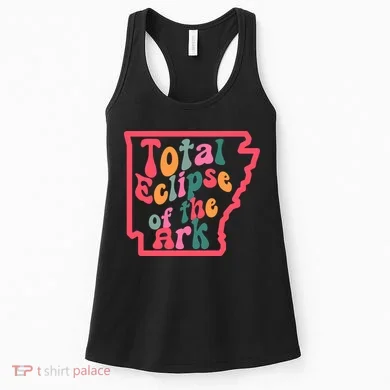 Solar Eclipse Arkansas Map Women's Tank Top