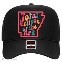 Solar Eclipse Arkansas Map Hat thumb 0