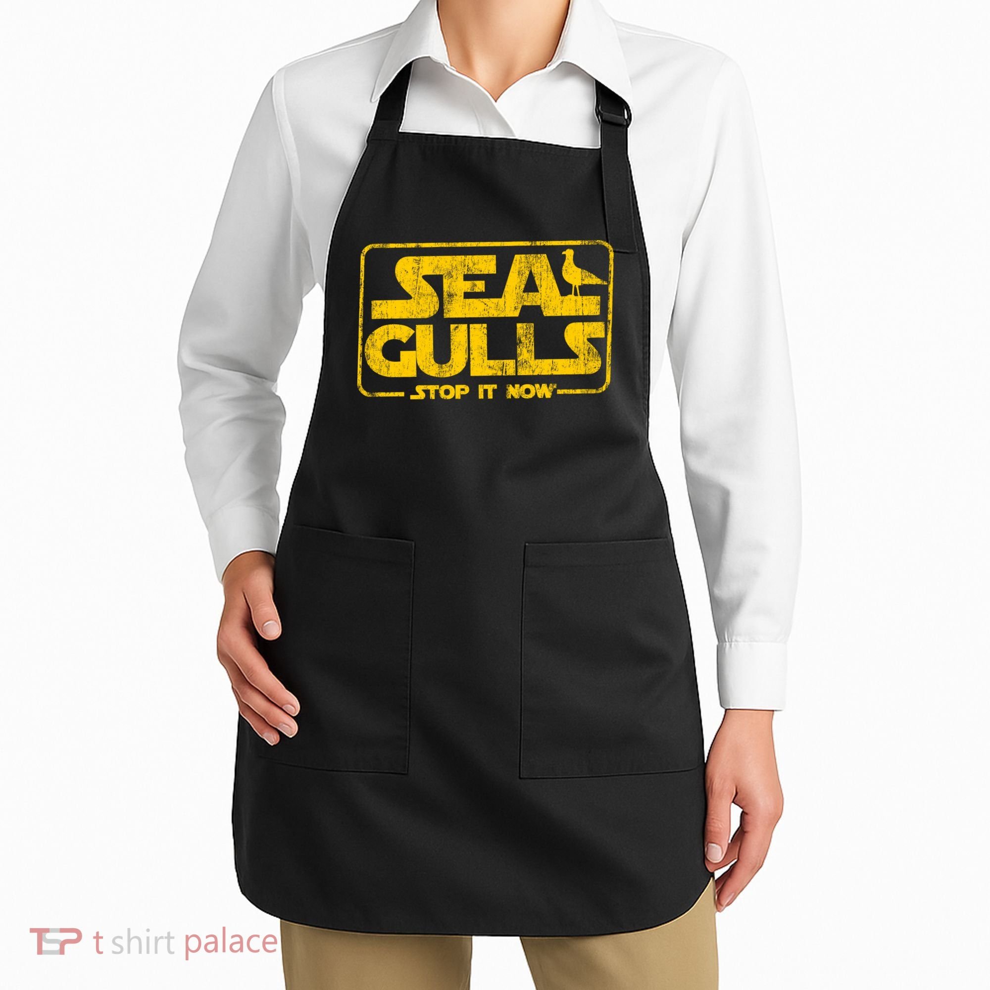 Seagulls Stop it Now Apron