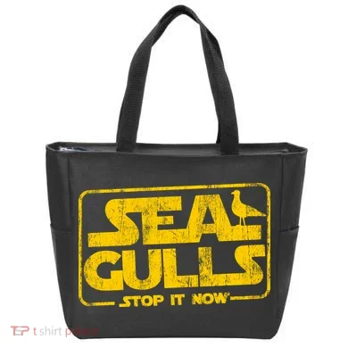 Seagulls Stop it Now Tote Bag