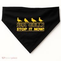 Seagulls Stop it Now Funny Meme USA-Made Doggie Bandana thumb 0