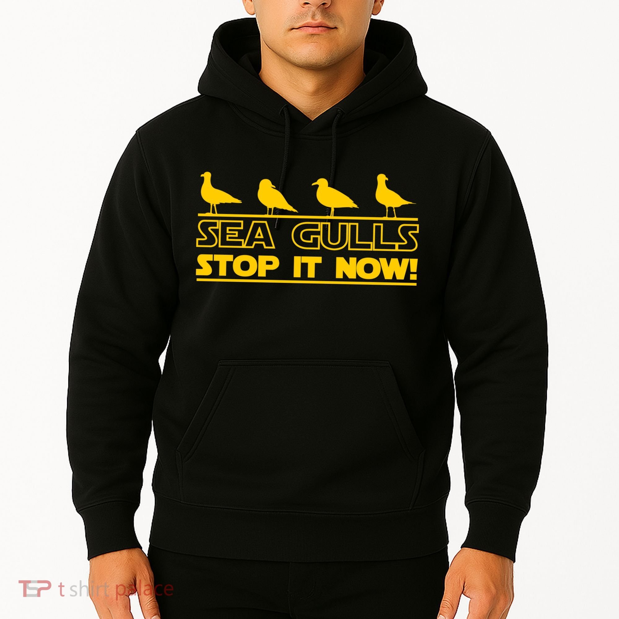 Seagulls Stop it Now Funny Meme Hoodie
