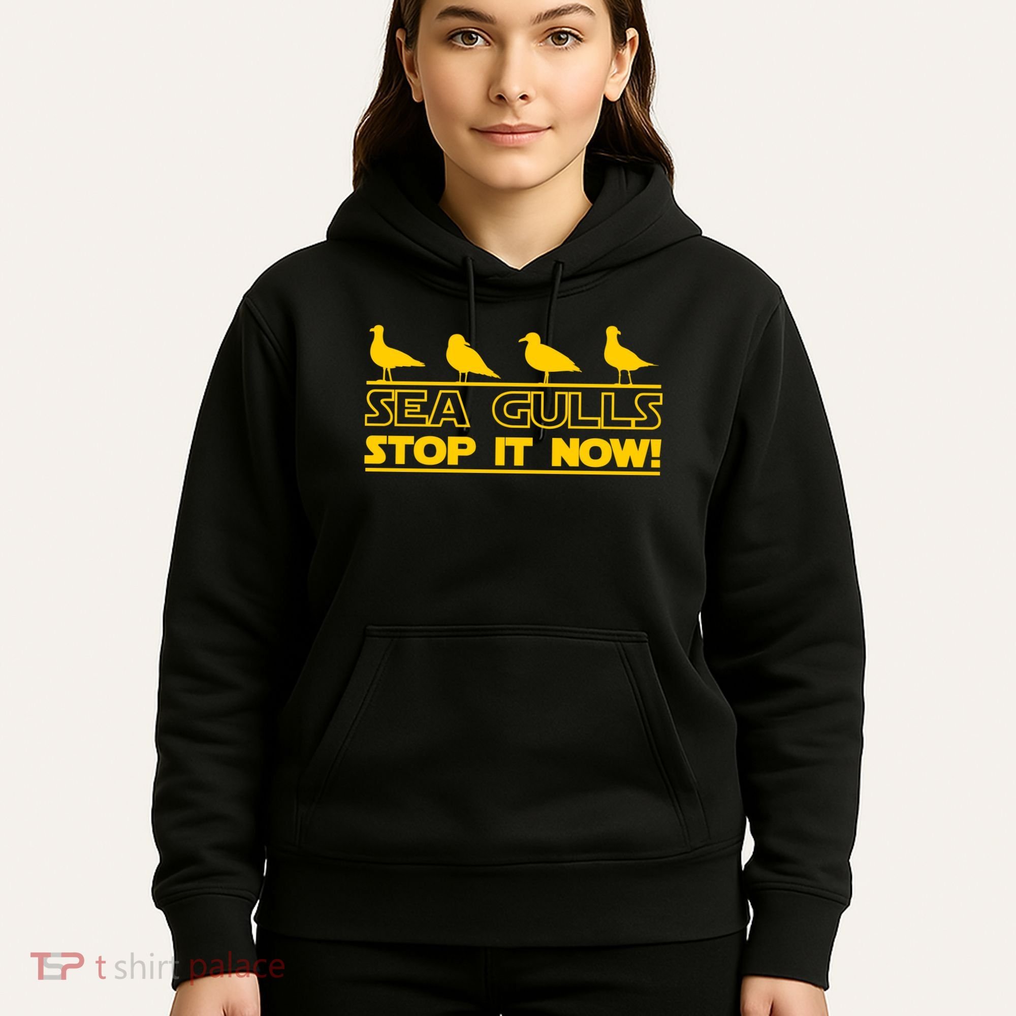 Seagulls Stop it Now Funny Meme Hoodie