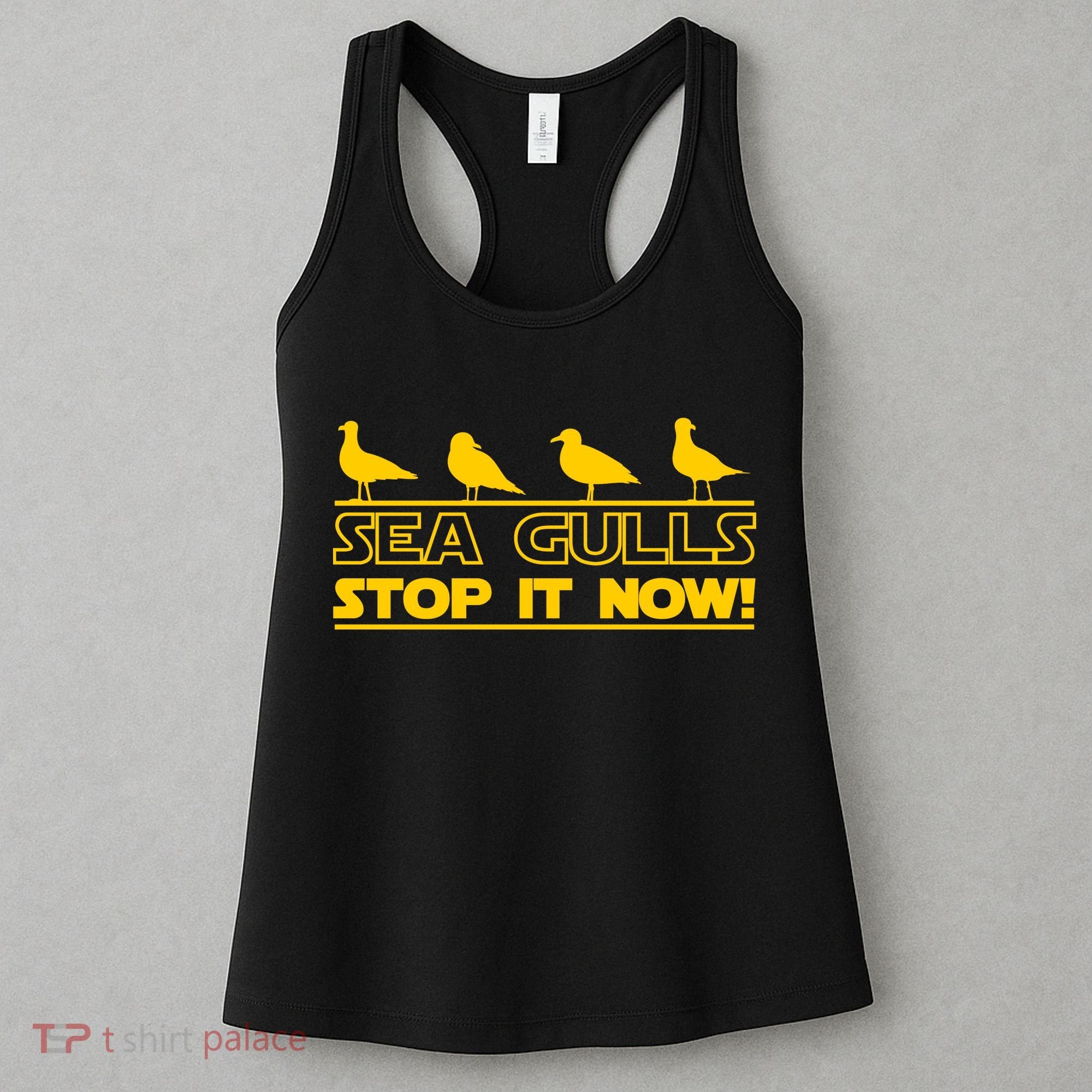 Seagulls Stop it Now Funny Meme Women's Tank Top