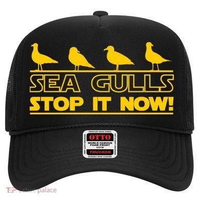 Seagulls Stop it Now Funny Meme Hat