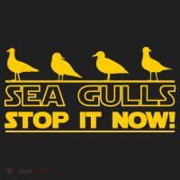 Seagulls Stop it Now Funny Meme Golf Towel thumb 3