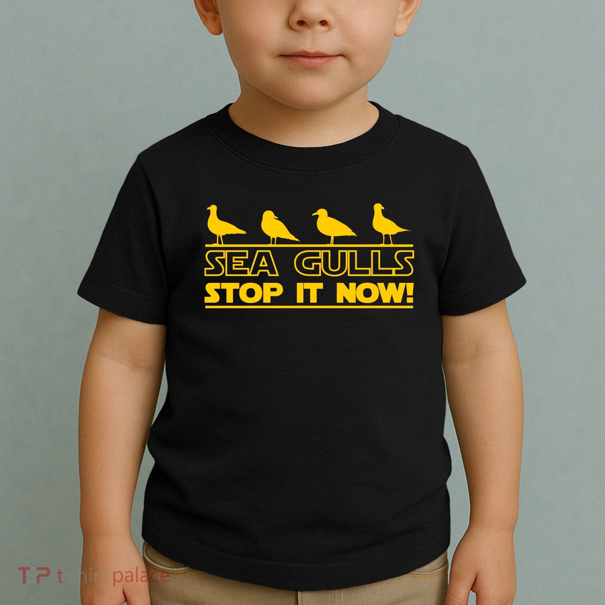 Seagulls Stop it Now Funny Meme Toddler T-Shirt