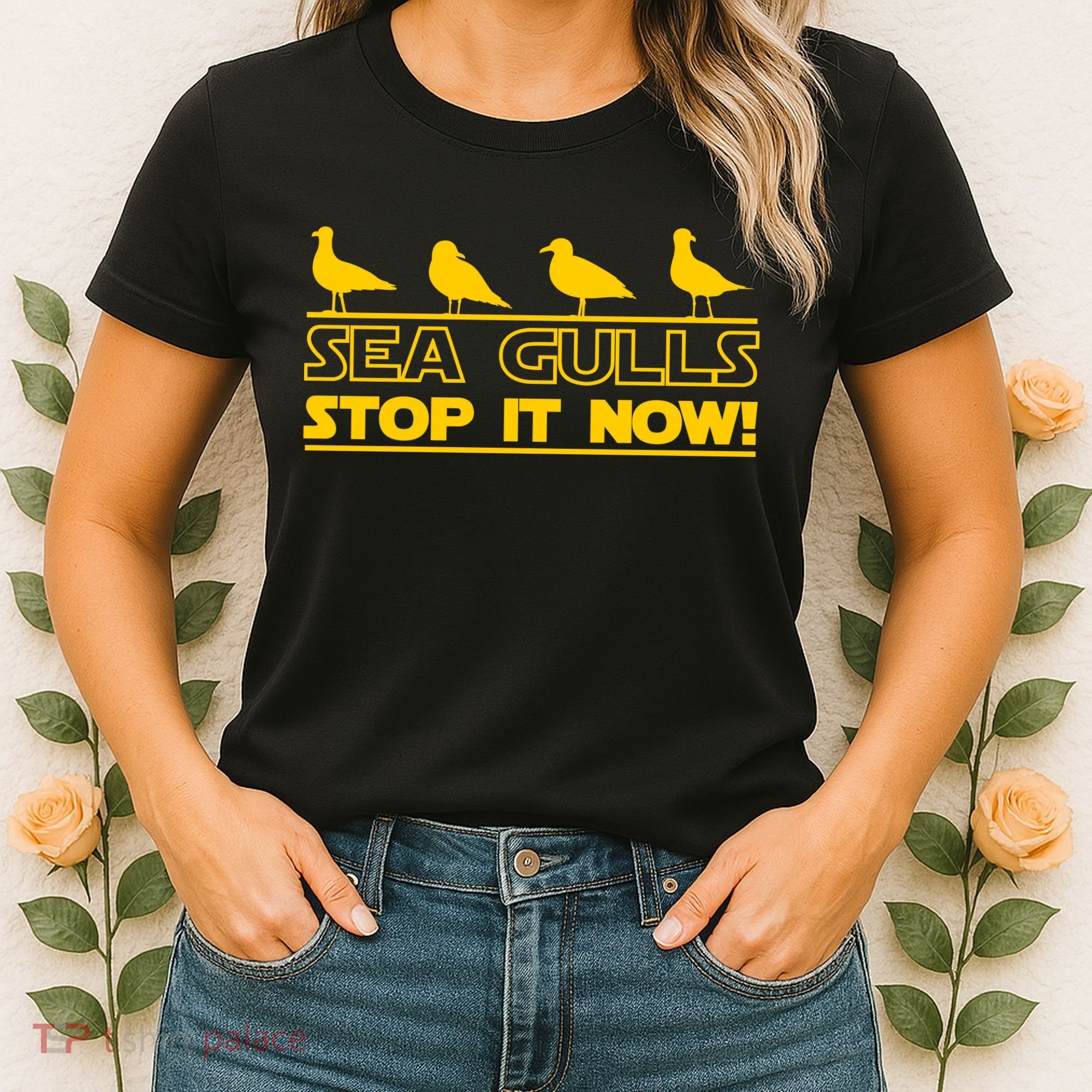 Seagulls Stop it Now Funny Meme Women's T-Shirt