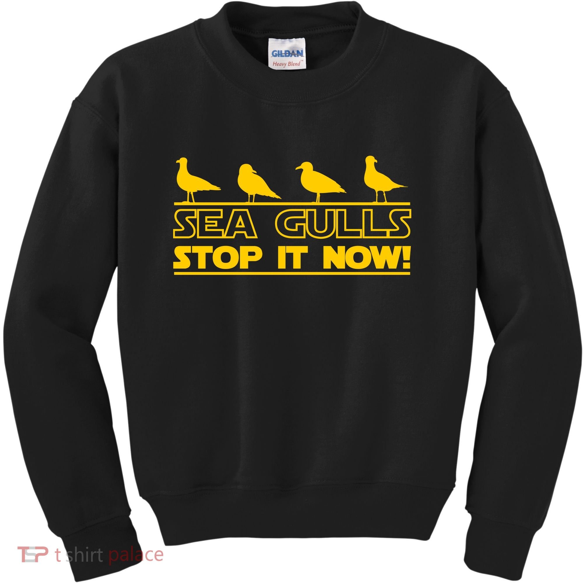 Seagulls Stop it Now Funny Meme Kids Sweatshirt