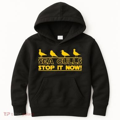 Seagulls Stop it Now Funny Meme Kids Hoodie