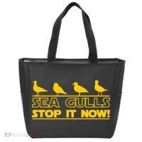 Seagulls Stop it Now Funny Meme Bag thumb 0