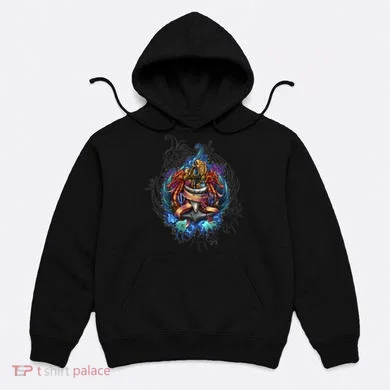 Seahorse Anchor Crest Hoodie