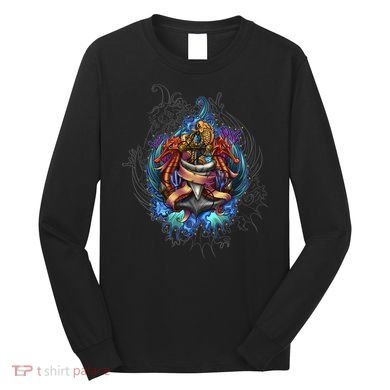 Seahorse Anchor Crest Long Sleeve Shirt
