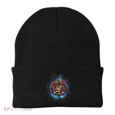 Seahorse Anchor Crest Beanie