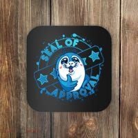 Seal Of Approval Coaster thumb 0