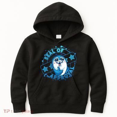 Seal Of Approval Kids Hoodie