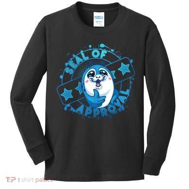 Seal Of Approval Kids Long Sleeve Shirt