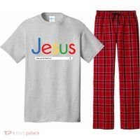 Search Jesus Seek And Ye Shall Find Pajama Set thumb 0