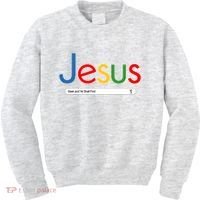 Search Jesus Seek And Ye Shall Find Kids Sweatshirt thumb 0