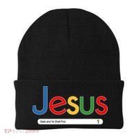 Search Jesus Seek And Ye Shall Find Beanie thumb 0