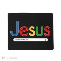 Search Jesus Seek And Ye Shall Find Mousepad thumb 0