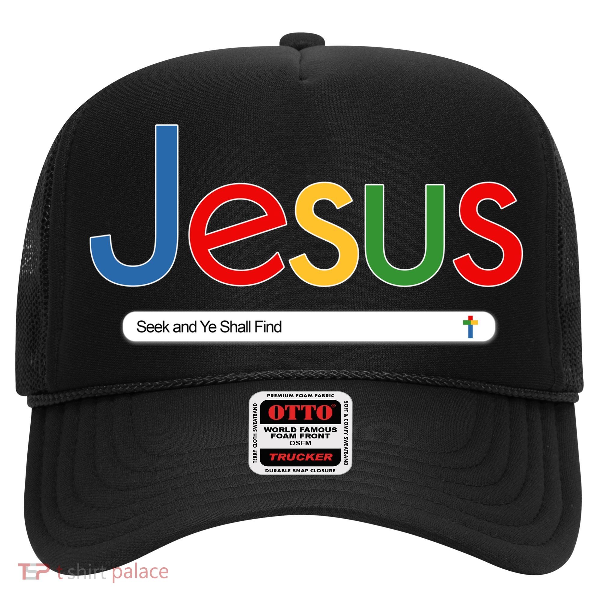 Search Jesus Seek And Ye Shall Find Hat