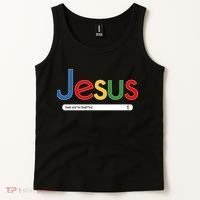 Search Jesus Seek And Ye Shall Find Tank Top thumb 2