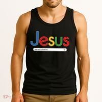 Search Jesus Seek And Ye Shall Find Tank Top thumb 3