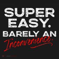 Super Easy Barely An Inconvenience Funny Pitch Meeting Women's Hoodie thumb 2
