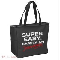 Super Easy Barely An Inconvenience Funny Pitch Meeting Tote Bag thumb 2