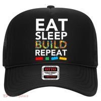 Sleep Eat Build Repeat Building Blocks Hat thumb 0