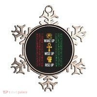 Scary Egyptian Black Egypt Hyerogliphs Ankh Eye Of Horus Ornament thumb 0