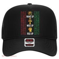 Scary Egyptian Black Egypt Hyerogliphs Ankh Eye Of Horus Hat thumb 0