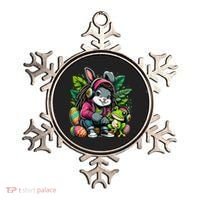 Stoned Easter Bunny With Joint 420 Marijuana Easter 420 Ornament thumb 0