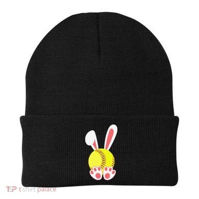 Softball Easter Bunny For Funny Beanie