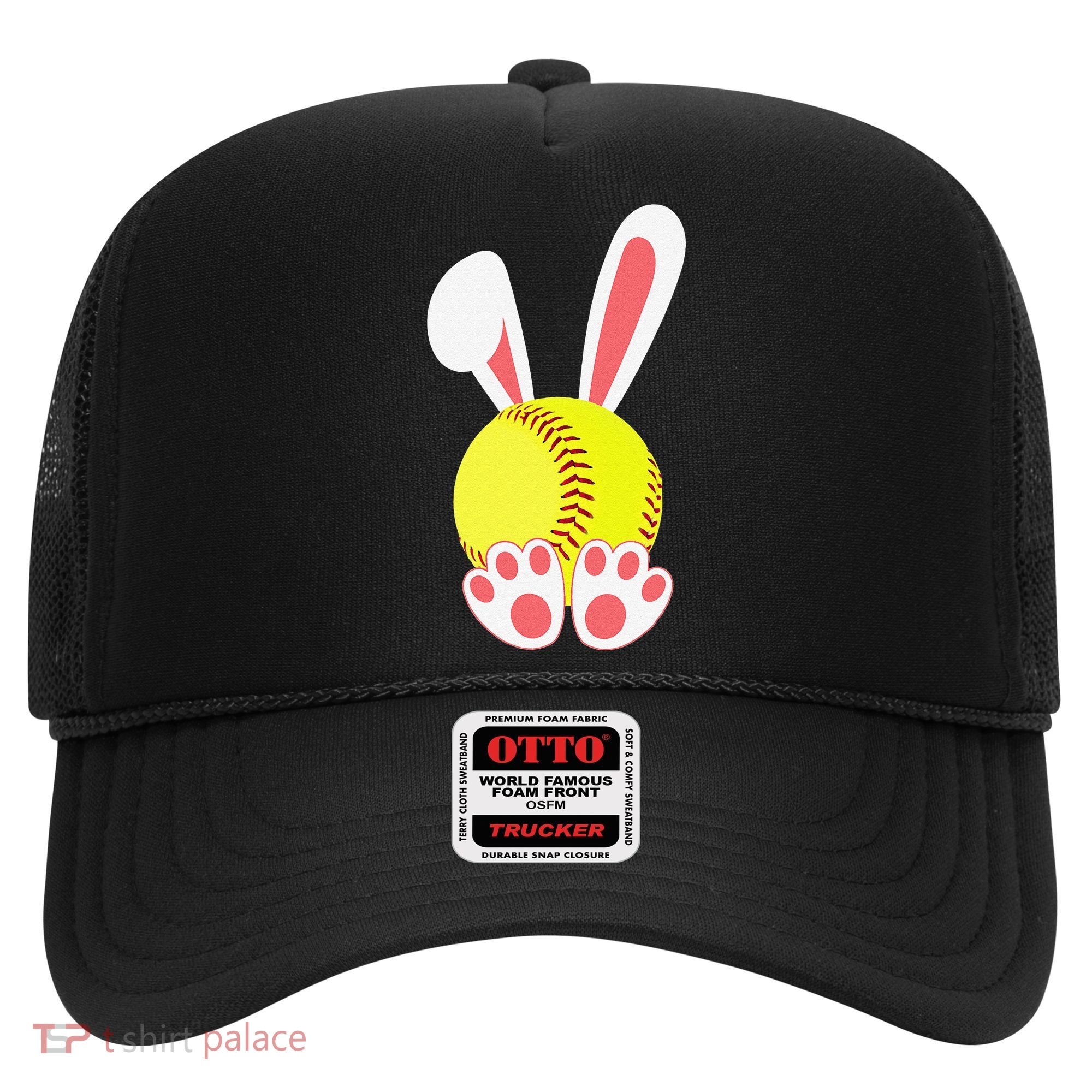 Softball Easter Bunny For Funny Hat