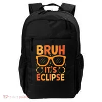 Solar Eclipse Bruh Its Eclipse Backpack thumb 0